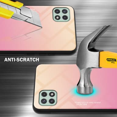 Deksel Samsung Galaxy A22 5G Case Cover (svart)