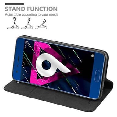 Honor 9 lommebokdeksel case (svart)