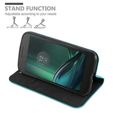 Motorola MOTO G4 / G4 PLUS lommebokdeksel case (turkis)
