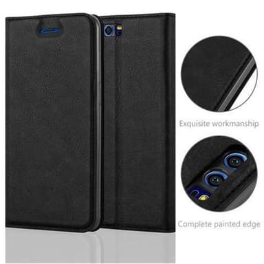 Honor 9 lommebokdeksel case (svart)