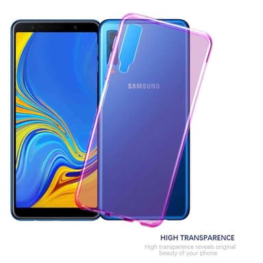 Samsung Galaxy A7 2018 deksel ultra slim (rosa)
