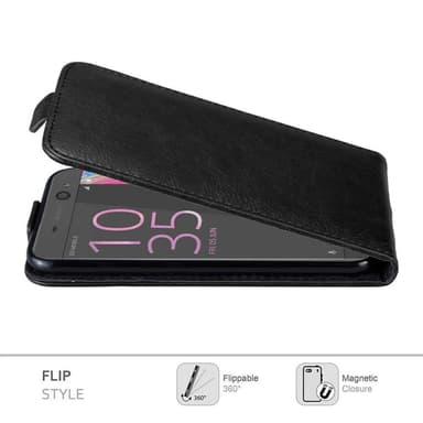Sony Xperia XA ULTRA deksel flip cover (svart)