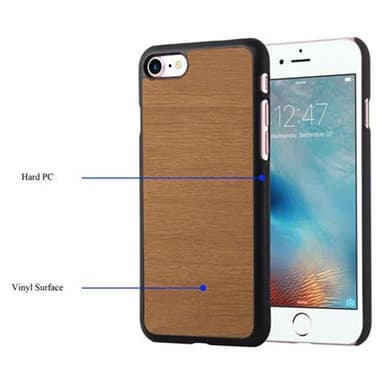 iPhone 7 / 7S / 8 / SE 2020 Deksel Case Cover (brun)