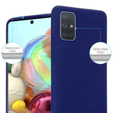Deksel Samsung Galaxy A71 4G case (blå)