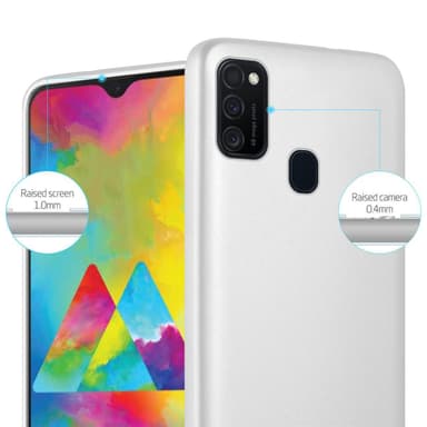 Deksel Samsung Galaxy M21 / M30s Case Cover (sølv)