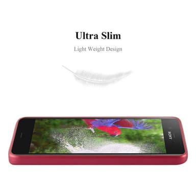 Deksel Sony Xperia XZ1 Case Cover (rød)