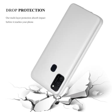 Deksel Samsung Galaxy M21 / M30s Case Cover (sølv)