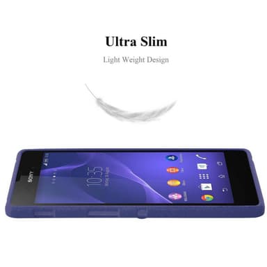 Deksel Sony Xperia T3 case (blå)