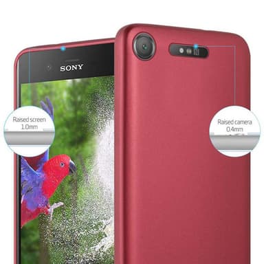 Deksel Sony Xperia XZ1 Case Cover (rød)