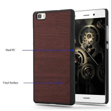 Huawei P8 LITE 2015 Hardt Deksel Case (brun)