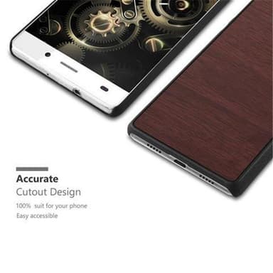 Huawei P8 LITE 2015 Hardt Deksel Case (brun)