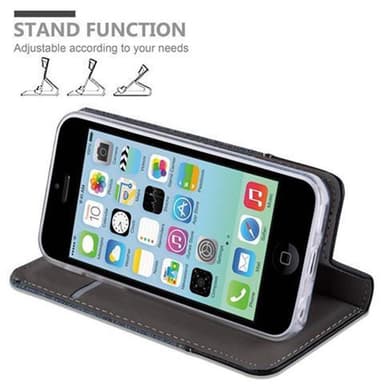 iPhone 5C lommebokdeksel etui (blå)