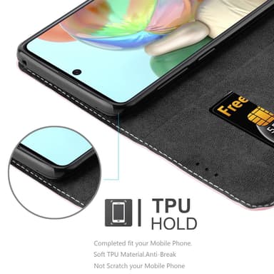 Samsung Galaxy A71 4G Deksel Case Cover (rosa)