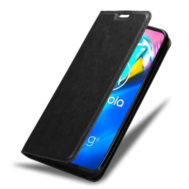 Motorola MOTO G8 POWER LITE lommebokdeksel case (svart)