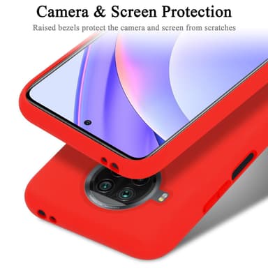Xiaomi Mi 10T LITE silikondeksel case (rød)