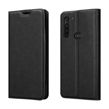 Motorola MOTO G8 POWER LITE lommebokdeksel case (svart)
