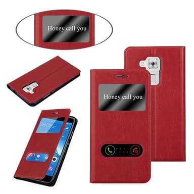 Huawei NOVA PLUS lommebokdeksel cover (rød)