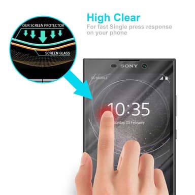 Sony Xperia L2 Skjermbeskytter Skärmskydd