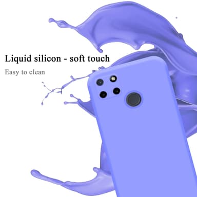 Realme C21Y / C25Y silikondeksel case (lilla)