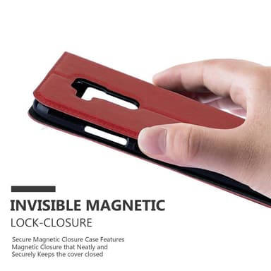Huawei NOVA PLUS lommebokdeksel cover (rød)