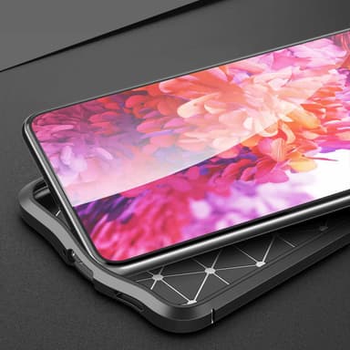 Samsung Galaxy S21 PLUS Deksel Kunstskinn (svart)