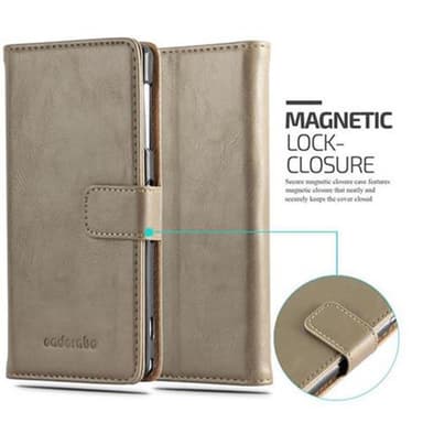 Sony Xperia Z1 lommebokdeksel etui (brun)