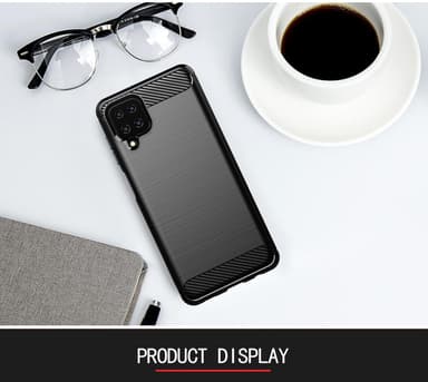 Deksel Samsung Galaxy A12 / M12 ultra slim (svart)