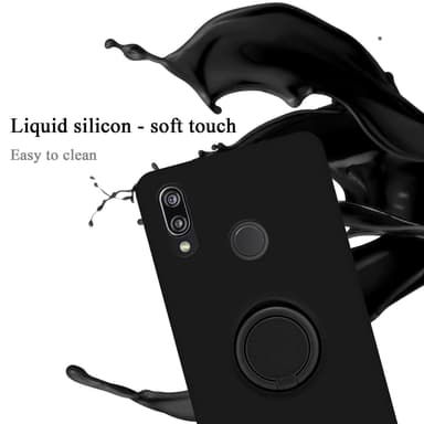 Deksel Huawei P20 LITE 2018 / NOVA 3E Ring Case (svart)