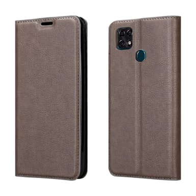 ZTE Blade 10 SMART lommebokdeksel case (brun)