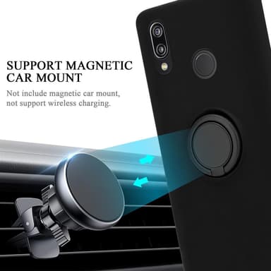 Deksel Huawei P20 LITE 2018 / NOVA 3E Ring Case (svart)