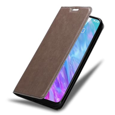 ZTE Blade 10 SMART lommebokdeksel case (brun)