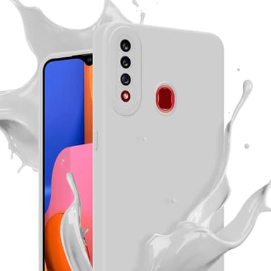 Samsung Galaxy A20s Deksel case (hvit)
