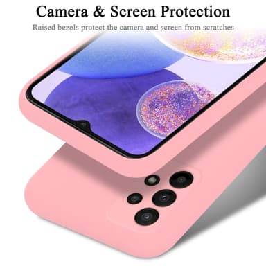 Samsung Galaxy A23 4G silikondeksel case (rosa)