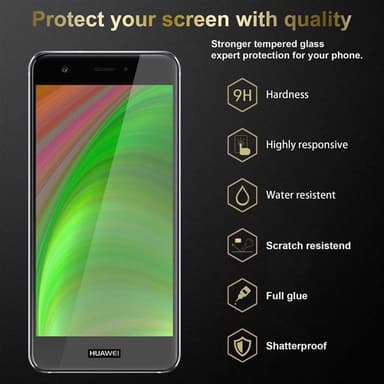 Huawei NOVA Skjermbeskytter Skärmskydd (svart)