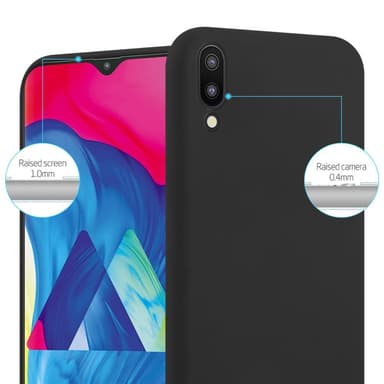 Deksel Samsung Galaxy A10 / M10 Silikon cover (svart)
