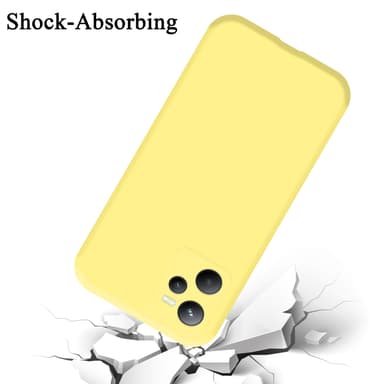 Realme C35 / Narzo 50A PRIME silikondeksel case (gul)