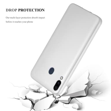 Deksel Samsung Galaxy M20 Case Cover (sølv)