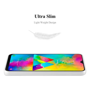 Deksel Samsung Galaxy M20 Case Cover (sølv)