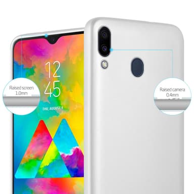 Deksel Samsung Galaxy M20 Case Cover (sølv)