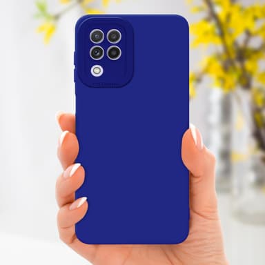 Samsung Galaxy A22 4G Deksel case (blå)