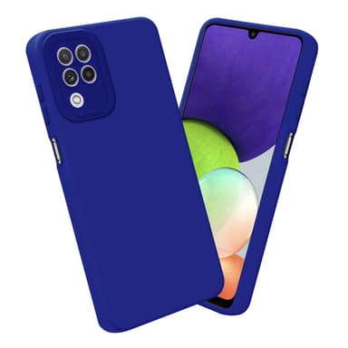 Samsung Galaxy A22 4G Deksel case (blå)