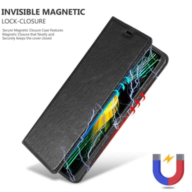 Realme Narzo 50 5G lommebokdeksel case (svart)