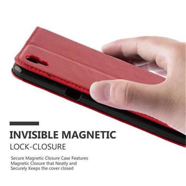LG X POWER lommebokdeksel case (rød)