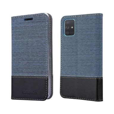 Samsung Galaxy A71 5G lommebokdeksel etui (blå)