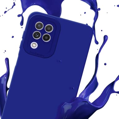 Samsung Galaxy A22 4G Deksel case (blå)