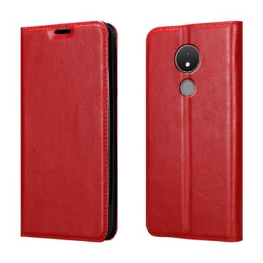 Nokia C21 lommebokdeksel case (rød)