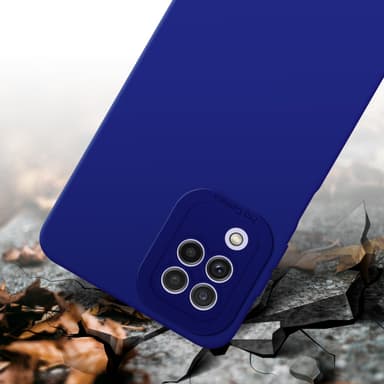 Samsung Galaxy A22 4G Deksel case (blå)