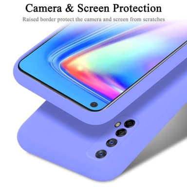 Realme 7 4G silikondeksel case (lilla)