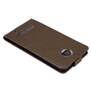 Motorola MOTO Z2 deksel flip cover (brun)