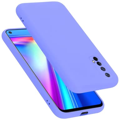 Realme 7 4G silikondeksel case (lilla)